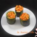 CALABACINES RELLENOS DE BACALAO