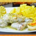 Pescadilla a la plancha con guarnición de[...]