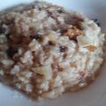 RISOTTO DE SETAS Y FOIE