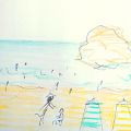 Taboulé con vistas a la Grand Plage