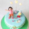 Tarta Dora la exploradora