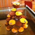 Cupcakes naranjas