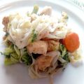 Pollo con brécol estilo oriental