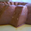 Flan de chocolate
