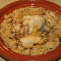 POLLO MARINADO CON CUSCÚS DE DÁTILES