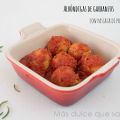 Albóndigas de garbanzos con passata di pomodoro
