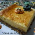 TARTA DE QUESO Y CALABAZA