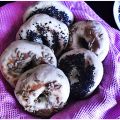 Bagels de pipas de girasol y semillas de sésamo