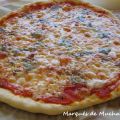 MASA DE PIZZA SIN AMASADO / PIZZA CUATRO QUESOS
