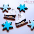 Galletas patines de hielo