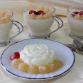 PANNA COTTA DE CHOCOLATE BLANCO Y LEMON CURD