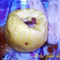 Manzanas asadas en micro