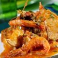 POLLO CON LANGOSTINOS