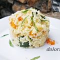 Cuscús con verduras y garbanzos