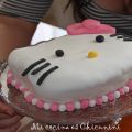 Tarta Hello Kitty para el cumple de mi hermana