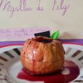 

 Manzanas Asadas (microondas) Con Arándanos


