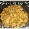Salteado de judías verdes, cebolla y patatas