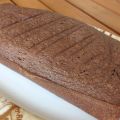 Keto-brownie en formato bizcocho
