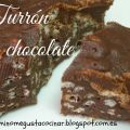 Turrón de chocolate casero
