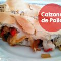 Receta de Calzone de Pollo y Mozzarella