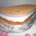 tarta de horchata y chocolate