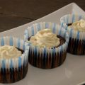 Cup cakes de cerveza negra