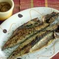 Caballa  con  Salsa  de  Cebolla  con  Vinagre