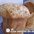 Pan de patata y avena en panificadora