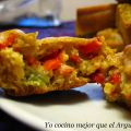Pastel de pimientos y curry
