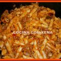 Macarrones con calabacín, carne etc etc...en[...]