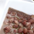Alubias de Tolosa con berza salteada