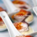 mousse de patata con pulpo