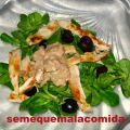 ENSALADA DE POLLO Y CEREZAS