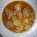 CAZUELA DE PEZ ESPADA (En ajo pollo)