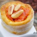 Volovanes de sobresada y miel