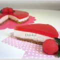 TARTA DE CUAJADA CON GELATINA DE SANDÍA