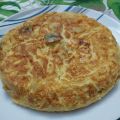 TORTILLA DE PATATA Y PIMIENTO VERDE