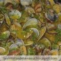 Receta de Almejas con albahaca