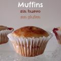 ♥ Muffins sin huevo y sin gluten