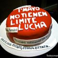 TARTA RED VELVET. 1º de Mayo dia del Trabajo.
