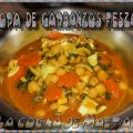 Sopa de garbanzos fiesza