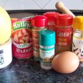 Muffins de Manzana y Ruibarbo