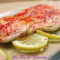 LOMOS DE SALMÓN AL AZAFRÁN