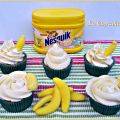 Cupcakes de Nesquik de plátano y Premios
