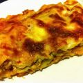 Lasaña de calabacín y carne