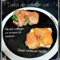 Tostas de salmón con queso crema sin lactosa[...]