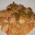 ARROZ CON POLLO Y JUDIAS VERDES