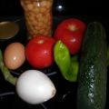 ENSALADA DE GARBANZOS, POR SUPUESTO CON PEPINO