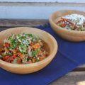 ensalada de lentejas y Quinoa Real