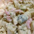 Ensaladilla de aguacate con gambas